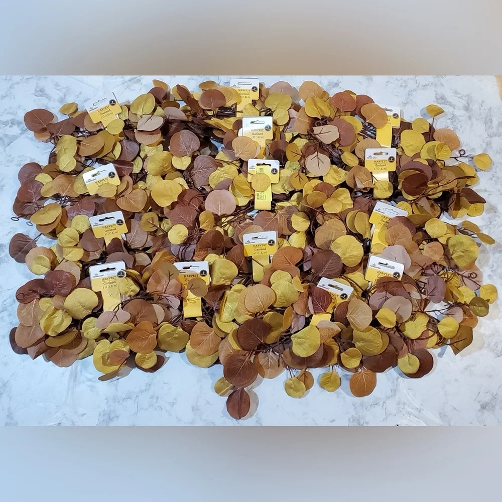 Way To Celebrate! Harvest Garland 6ft Set Of 14